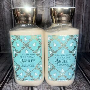 Bath & Body Works Pear Crème Brûlée Body Lotion – Lot‎ of 2 NEW!